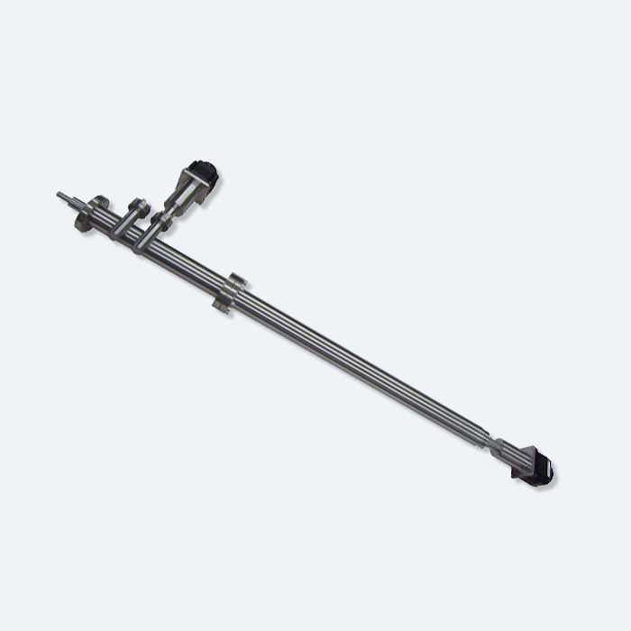 Rack and pinion transfer probe